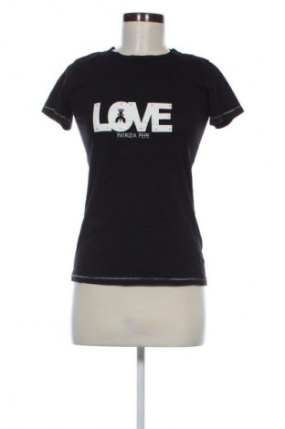 Γυναικείο t-shirt Patrizia Pepe, Μέγεθος S, Χρώμα Μαύρο, Τιμή 43,99 €