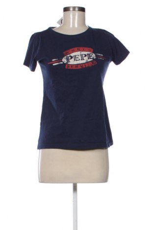 Damski T-shirt Pepe Jeans, Rozmiar M, Kolor Niebieski, Cena 63,62 zł
