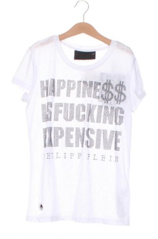 Damski T-shirt Philipp Plein, Rozmiar XS, Kolor Biały, Cena 1 234,99 zł