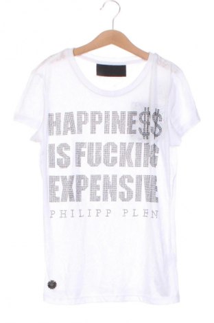 Damski T-shirt Philipp Plein, Rozmiar XS, Kolor Biały, Cena 1 614,99 zł