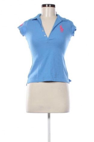 Tricou de femei Polo By Ralph Lauren, Mărime L, Culoare Albastru, Preț 242,64 Lei