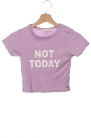 Damen T-Shirt Pull&Bear, Größe XS, Farbe Lila, Preis 8,62 €