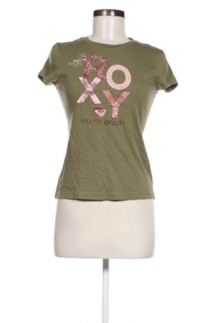 Damski T-shirt Roxy, Rozmiar M, Kolor Zielony, Cena 39,90 zł