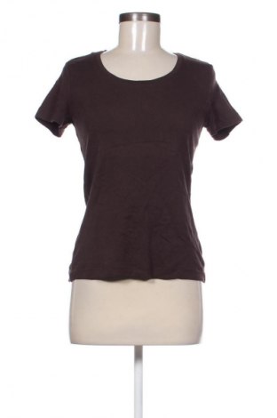 Γυναικείο t-shirt S.Oliver, Μέγεθος M, Χρώμα Καφέ, Τιμή 11,99 €