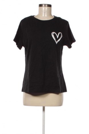 Γυναικείο t-shirt SHEIN, Μέγεθος XL, Χρώμα Μαύρο, Τιμή 10,99 €
