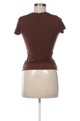 Damski T-shirt SHEIN, Rozmiar M, Kolor Brązowy, Cena 40,06 zł