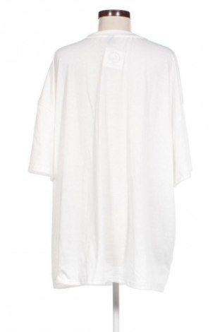 Damen T-Shirt SHEIN, Größe 4XL, Farbe Weiß, Preis 8,62 €