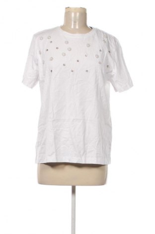 Damski T-shirt Sinsay, Rozmiar M, Kolor Biały, Cena 91,99 zł