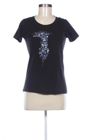 Дамска тениска Trussardi Jeans, Размер M, Цвят Черен, Цена 33,51 лв.