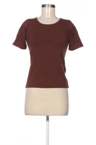 Damski T-shirt Turnover, Rozmiar S, Kolor Brązowy, Cena 88,99 zł