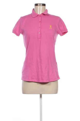 Дамска тениска U.S. Polo Assn., Размер M, Цвят Розов, Цена 41,00 лв.