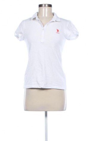 Γυναικείο t-shirt U.S. Polo Assn., Μέγεθος M, Χρώμα Λευκό, Τιμή 20,23 €