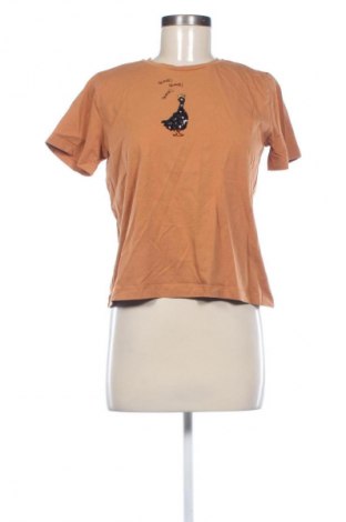 Damen T-Shirt Unbranded, Größe S, Farbe Braun, Preis 8,62 €