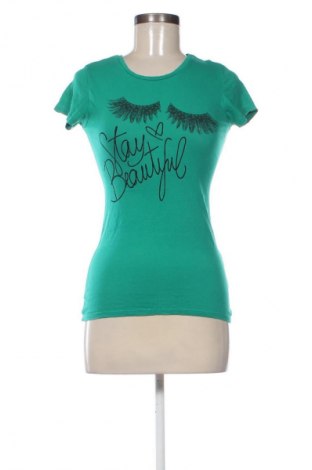 Damen T-Shirt United Colors Of Benetton, Größe S, Farbe Grün, Preis € 9,02