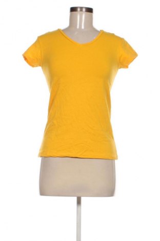 Damen T-Shirt With Love, Größe M, Farbe Gelb, Preis € 11,99