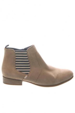 Botine de damă Tamaris, Mărime 37, Culoare Bej, Preț 189,52 Lei