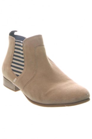 Botine de damă Tamaris, Mărime 37, Culoare Bej, Preț 189,52 Lei