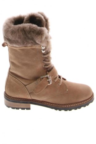Cizme de damă Massimo Dutti, Mărime 37, Culoare Bej, Preț 244,99 Lei