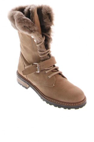 Cizme de damă Massimo Dutti, Mărime 37, Culoare Bej, Preț 244,99 Lei