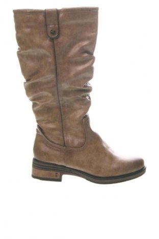 Damenstiefel Mustang, Größe 37, Farbe Beige, Preis 32,11 €