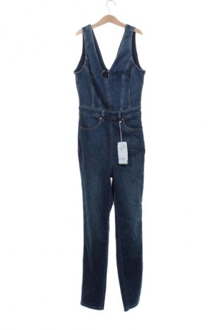 Salopetă lungă de damă Guess, Mărime M, Culoare Albastru, Preț 919,99 Lei