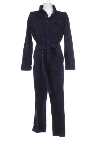Salopetă lungă de damă Pull&Bear, Mărime S, Culoare Albastru, Preț 121,00 Lei