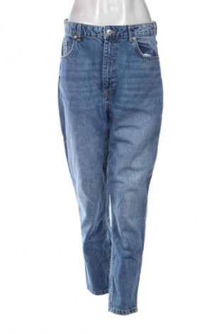 Blugi de femei Bershka, Mărime M, Culoare Albastru, Preț 73,36 Lei