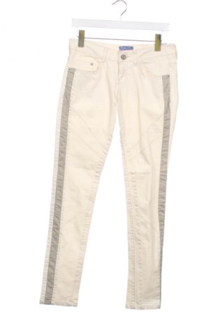 Damskie jeansy Bershka, Rozmiar S, Kolor ecru, Cena 60,99 zł