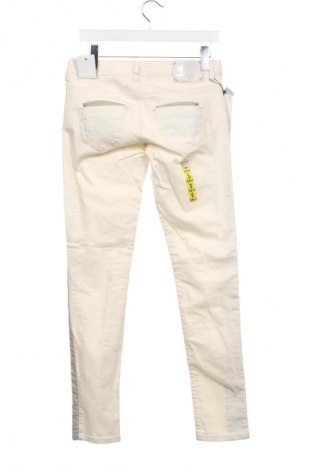 Damskie jeansy Bershka, Rozmiar S, Kolor ecru, Cena 60,99 zł