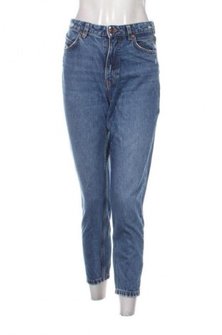 Damskie jeansy Bershka, Rozmiar S, Kolor Niebieski, Cena 68,00 zł