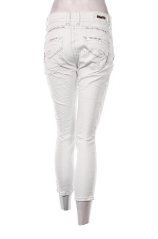 Damskie jeansy Blue Monkey, Rozmiar L, Kolor Biały, Cena 95,99 zł