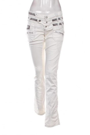 Blugi de femei Cipo & Baxx, Mărime XL, Culoare Alb, Preț 133,99 Lei