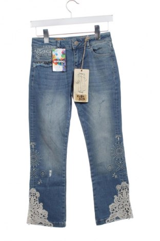Női farmernadrág Desigual, Méret XXS, Szín Kék, Ár 36 397 Ft