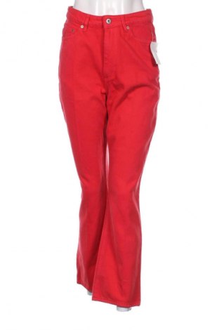 Blugi de femei H&M, Mărime M, Culoare Roșu, Preț 137,21 Lei