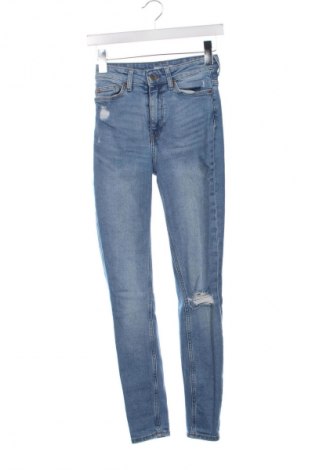 Blugi de femei H&M, Mărime XS, Culoare Albastru, Preț 78,79 Lei