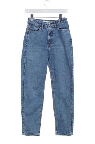 Дамски дънки H&M, Размер XS, Цвят Син, Цена 26,87 лв.