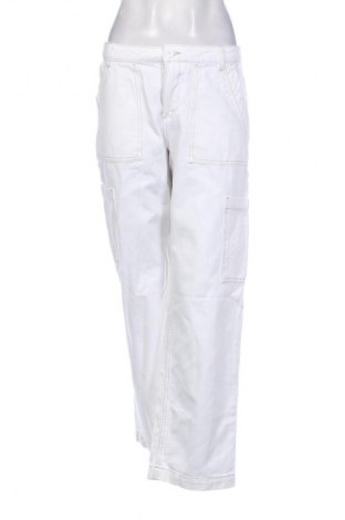 Blugi de femei H&M Divided, Mărime S, Culoare Alb, Preț 90,03 Lei
