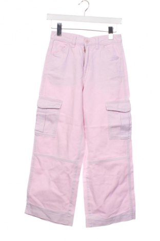 Damskie jeansy H&M Divided, Rozmiar XXS, Kolor Fioletowy, Cena 67,00 zł