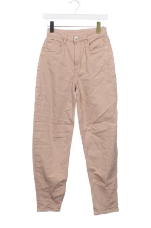 Blugi de femei H&M Divided, Mărime XS, Culoare Bej, Preț 42,99 Lei