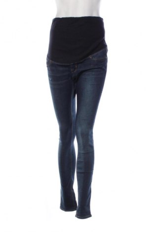 Blugi de femei H&M Mama, Mărime L, Culoare Albastru, Preț 73,36 Lei