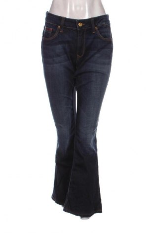 Damskie jeansy Hilfiger Denim, Rozmiar XL, Kolor Niebieski, Cena 206,74 zł