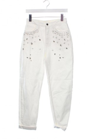 Blugi de femei Kontatto, Mărime XS, Culoare Alb, Preț 60,99 Lei