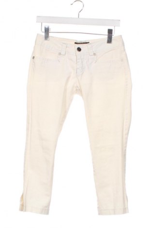 Damskie jeansy Made In Italy, Rozmiar S, Kolor ecru, Cena 68,33 zł