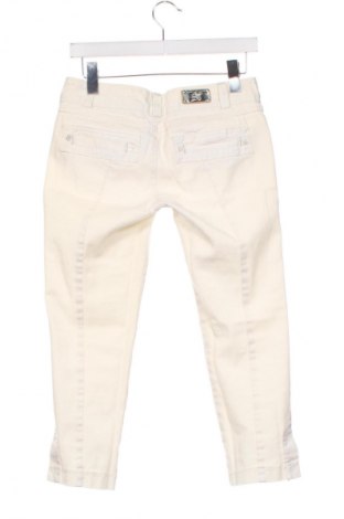 Damskie jeansy Made In Italy, Rozmiar S, Kolor ecru, Cena 68,33 zł