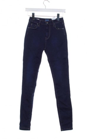 Дамски дънки Pepe Jeans, Размер XXS, Цвят Син, Цена 38,99 лв.