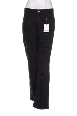 Blugi de femei Pieces, Mărime XL, Culoare Negru, Preț 208,89 Lei