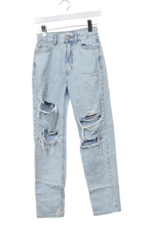 Damskie jeansy Pull&Bear, Rozmiar XXS, Kolor Niebieski, Cena 95,99 zł