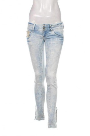 Damskie jeansy Pull&Bear, Rozmiar M, Kolor Niebieski, Cena 68,33 zł