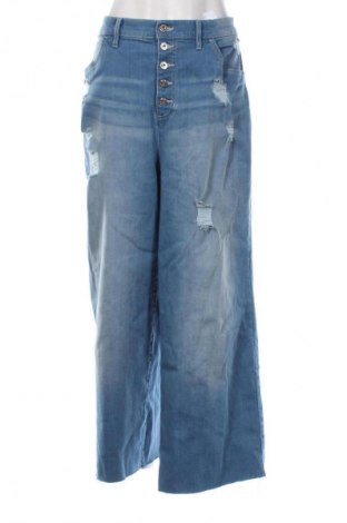 Damskie jeansy Rainbow, Rozmiar XL, Kolor Niebieski, Cena 68,33 zł
