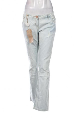 Blugi de femei River Island, Mărime L, Culoare Albastru, Preț 267,29 Lei